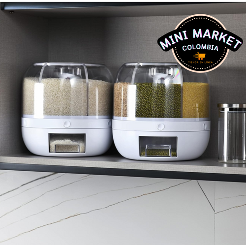 Dispensador de Alimentos Giratorio Premium ™